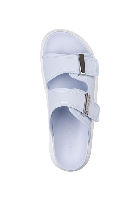 Sandali Hybrid in Azzurro e Argento ALEXANDER MCQUEEN | 658063-W4Z514677